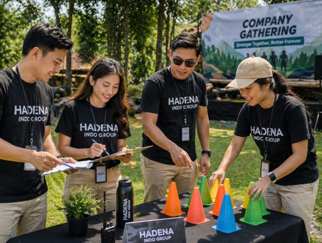 kegiatan gathering di puncak