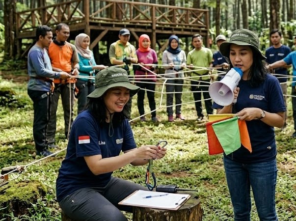 jasa eo outbound bandung terbaik untuk outing dan gathering